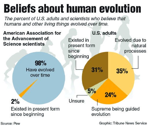 Students celebrate evolutionary genius