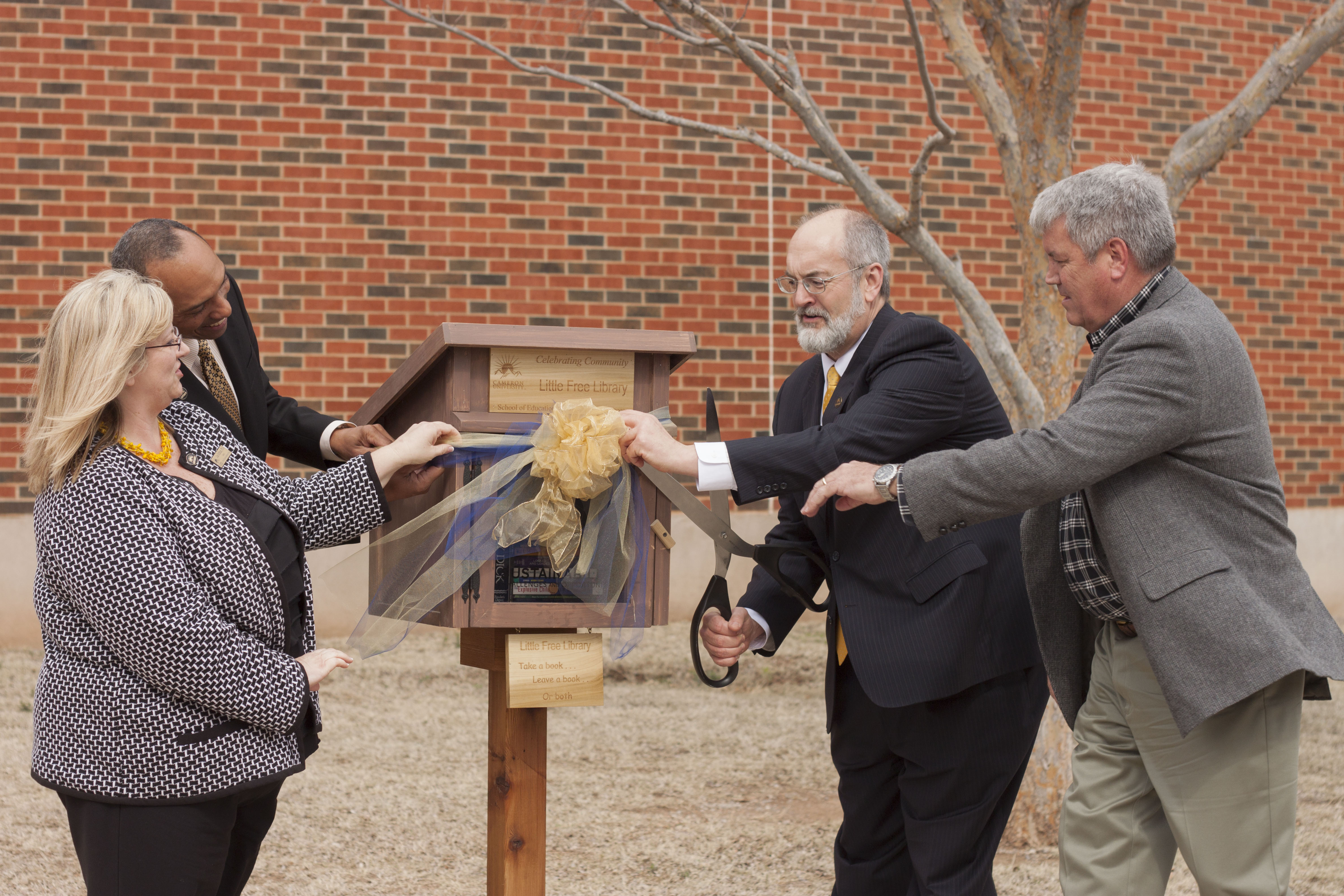 Little Libraries open across campus