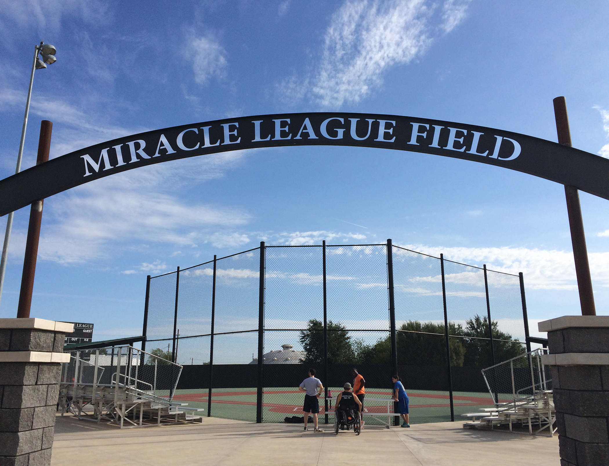 Volunteering with Miracle League