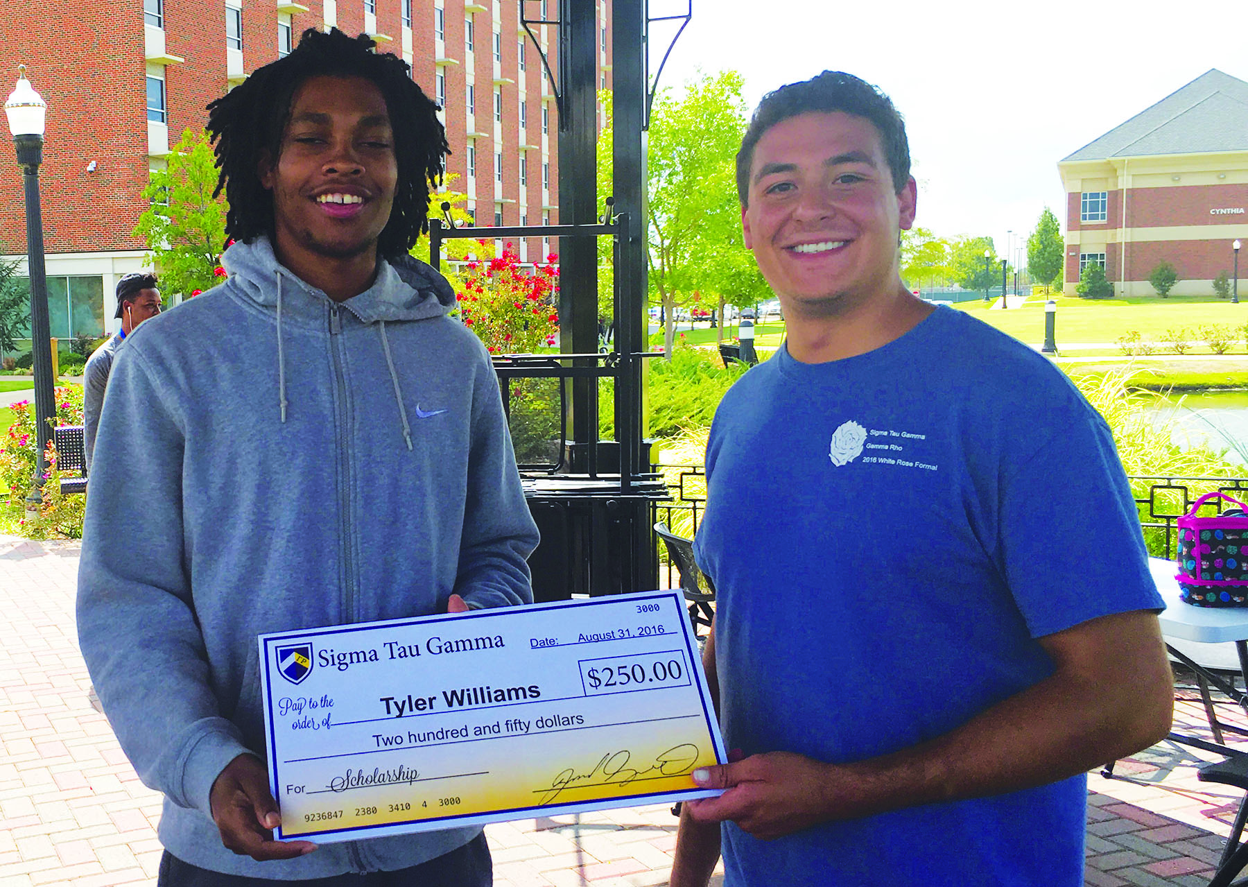 Fraternity Gives Back with Fundraising