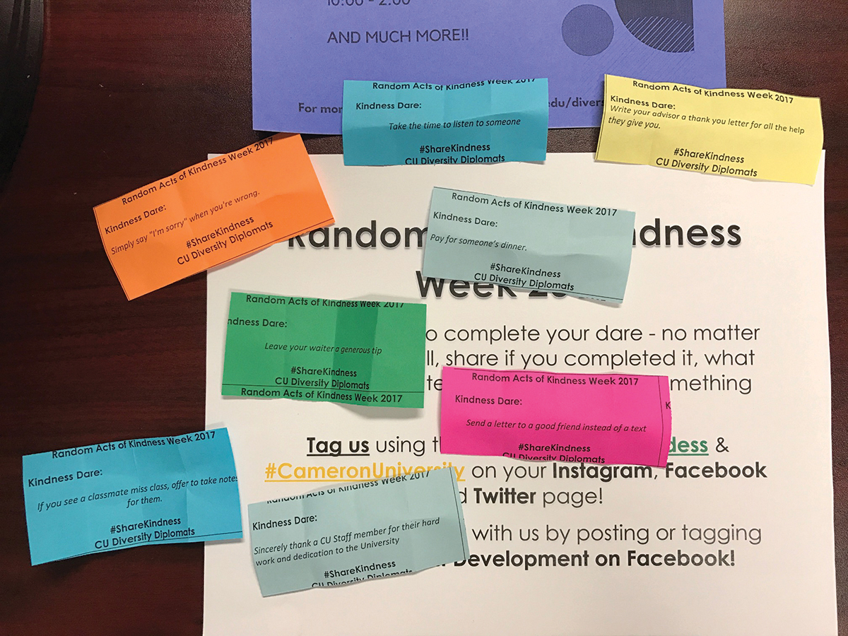 Random Acts of Kindness: Spreading Love on Campus