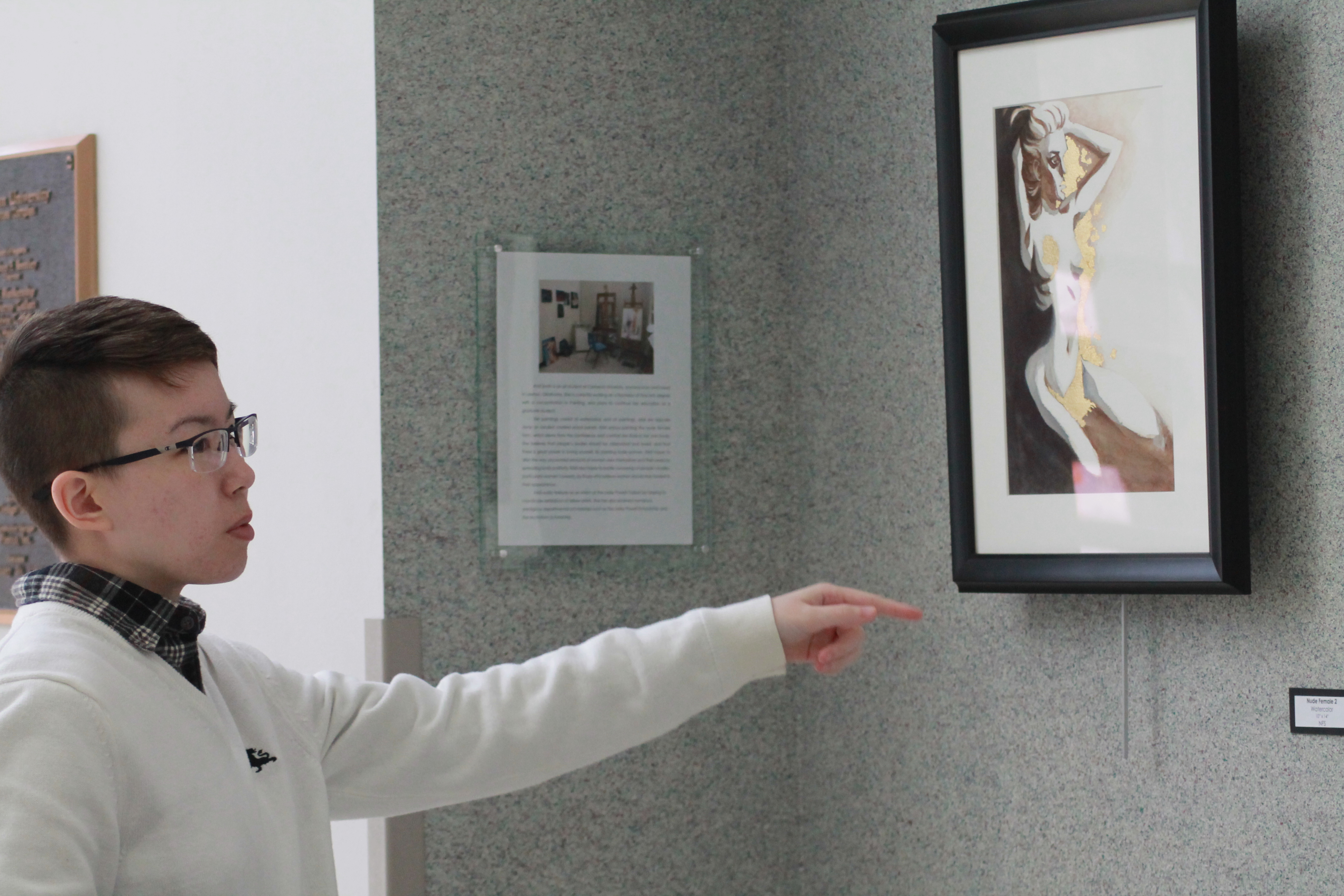 Smith Presents Paintings in CU Sciences Complex