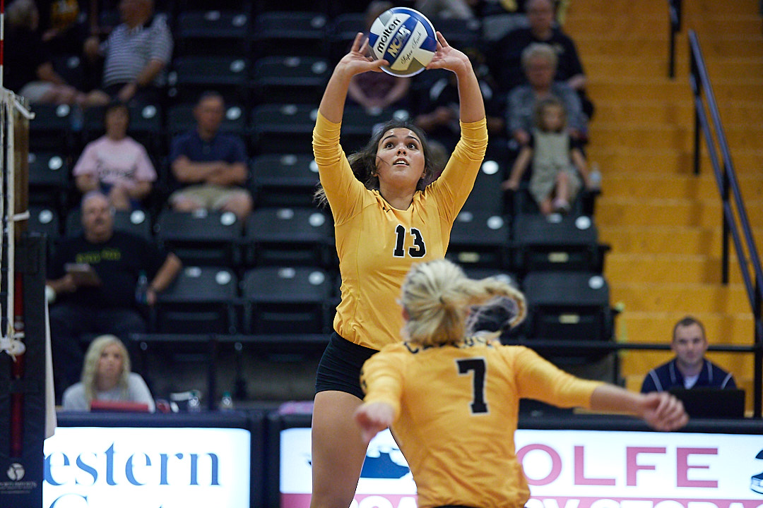 CU Women’s Volleyball Falls 3-1 against Midwestern State University