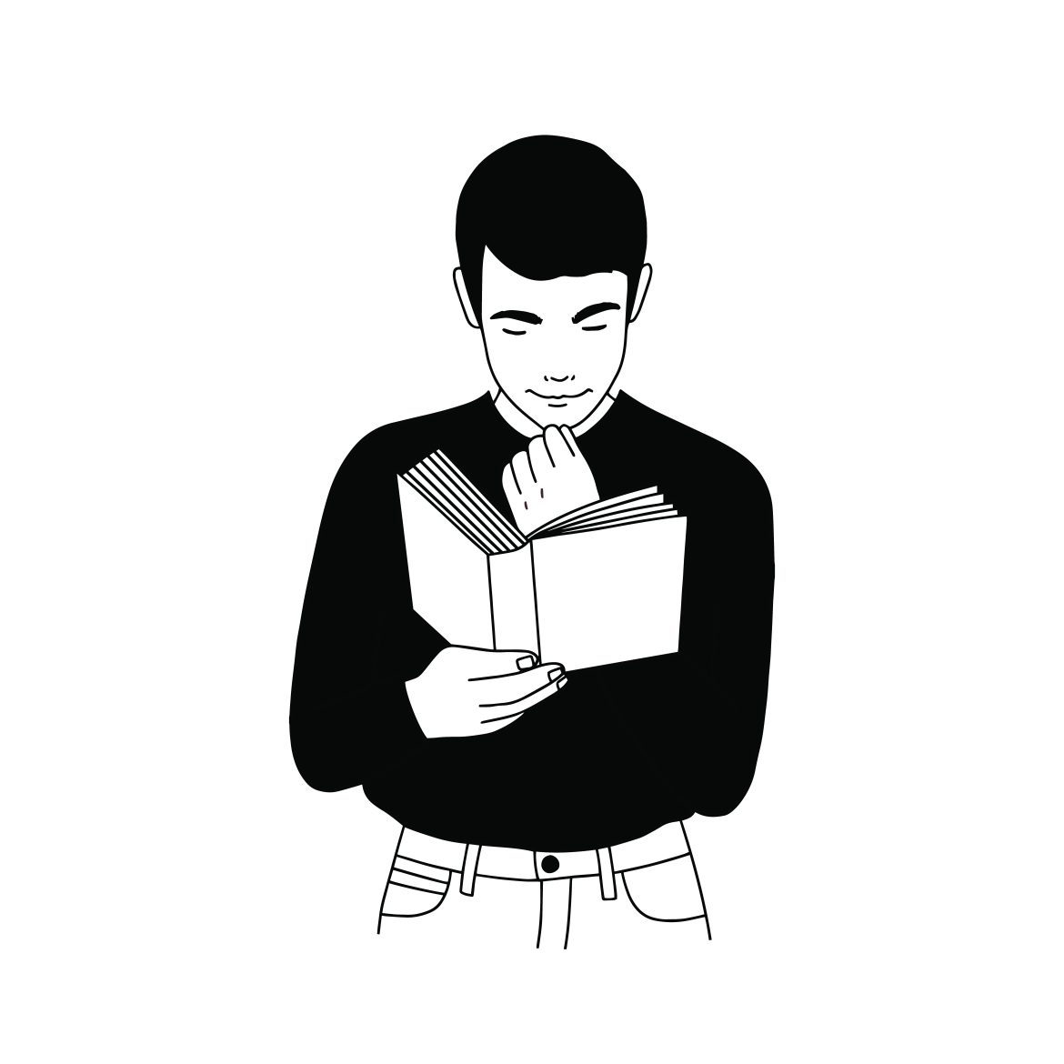 “Young men don’t read after high school.”